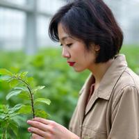 植物専門家、佐藤 翠(みどり)の肖像